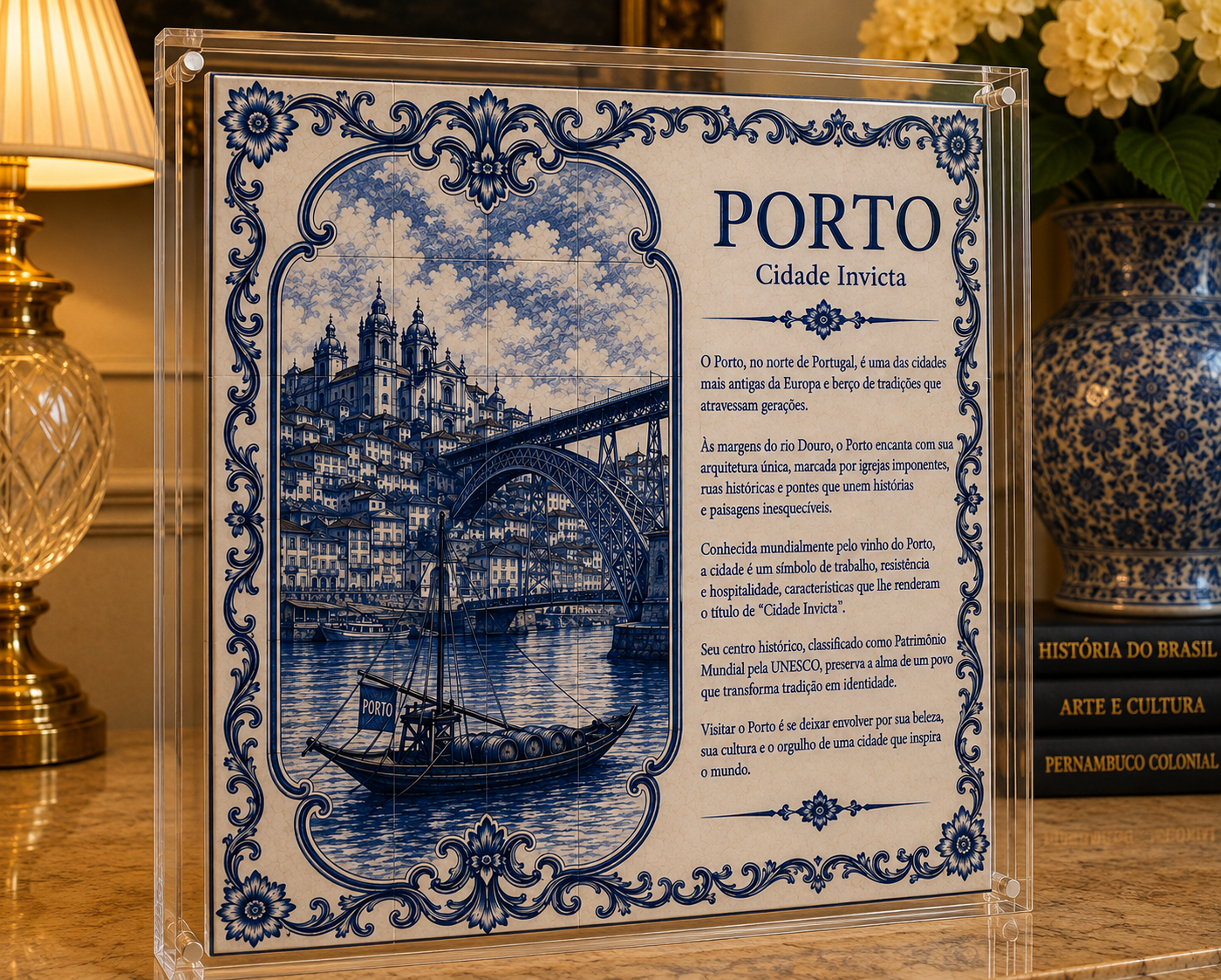 Azulejo Porto Cidade Invicta - 15 x 15 - Imagem 2
