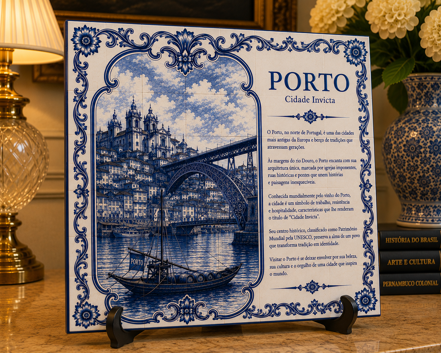 Azulejo Porto Cidade Invicta - 15 x 15 - Imagem 3