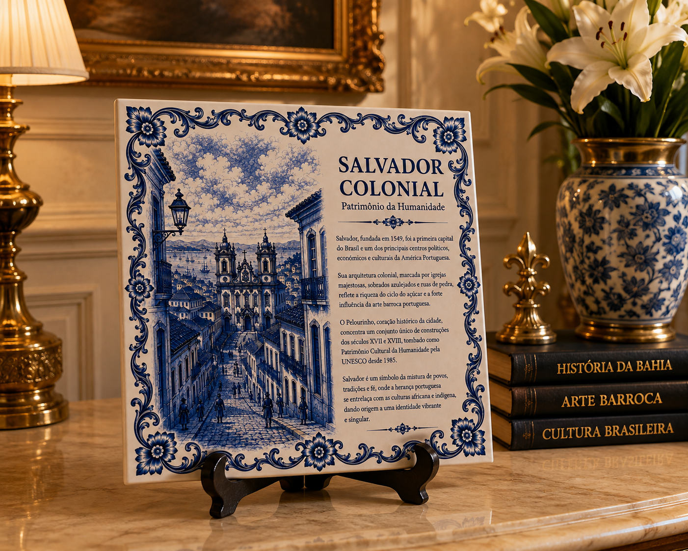 Azulejo Salvador Colonial – 15 × 15 - Imagem 2