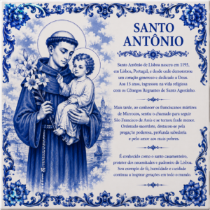 Azulejo Santo Antônio – 15 × 15